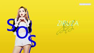 Video thumbnail of "Ziruza - S.O.S [сөзі, текст, lyrics] КАРАОКЕ!"