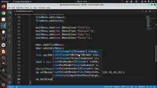 Java Swing Menu and Event Handling