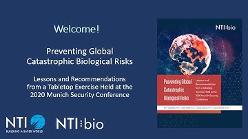 Launch Event: Preventing Global Catastrophic Biological Risks