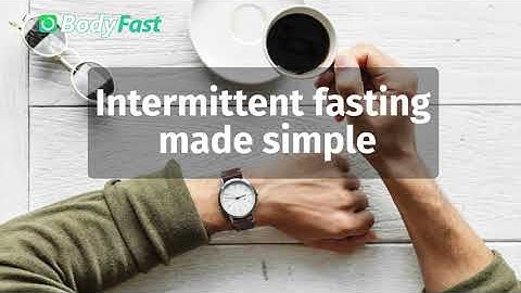 BodyFast App - Intermittent Fasting made simple (EN landscape)