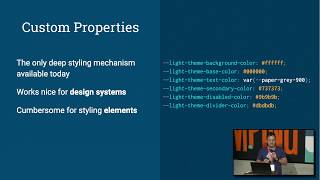 Web Component Styling & Theming - Web Components SF Sept 2019