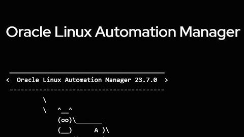 Xài Oracle Linux Automation Manager thay cho Ansible AWX