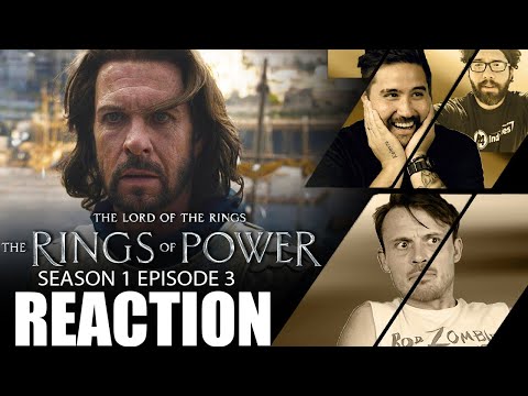 The Rings of Power 1x3 REACTION!! "Adar"