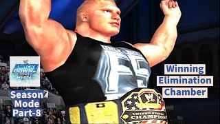 Winning Elimination Chamber | Brock Lesnar Season Mode | WWE Smackdown! Here Comes The Pain | Part8