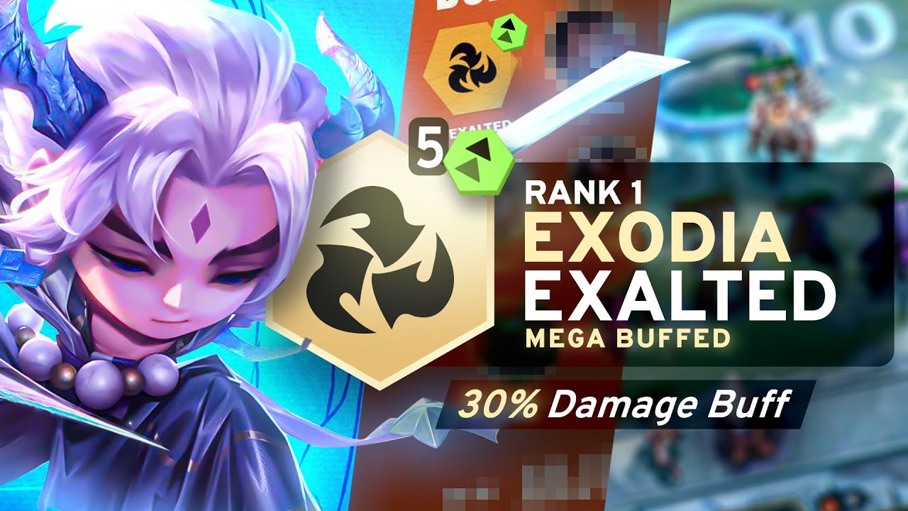 They Buffed Exalted and Its Free LP Now! | Rank 1 TFT Set 11