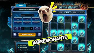Jugando GEMIS MINAS, ¿Cuanto gane con 100.000 Cop? Mi  grafica ganadora  #mines #casino #mineshack