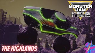 Monster Jam Steel Titans 2 Open World Gameplay | Secret Collectables in HIGHLANDS w/ fun commentary