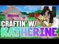 Minecraft CAT CAFE! Craftin' w/ Katherine Ep. 12