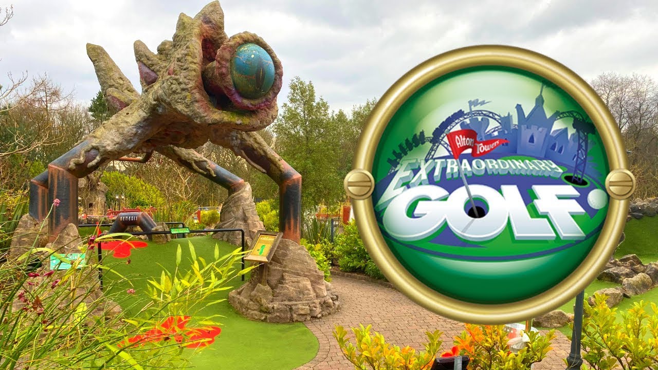 Theme Park Challenge Alton Towers Extraordinary Golf YouTube