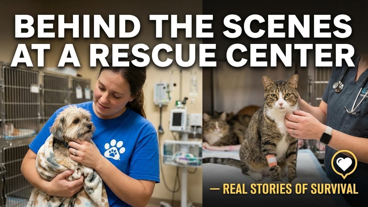 Behind the Scenes at a Rescue Center — Real Stories of Survival - YouTube
