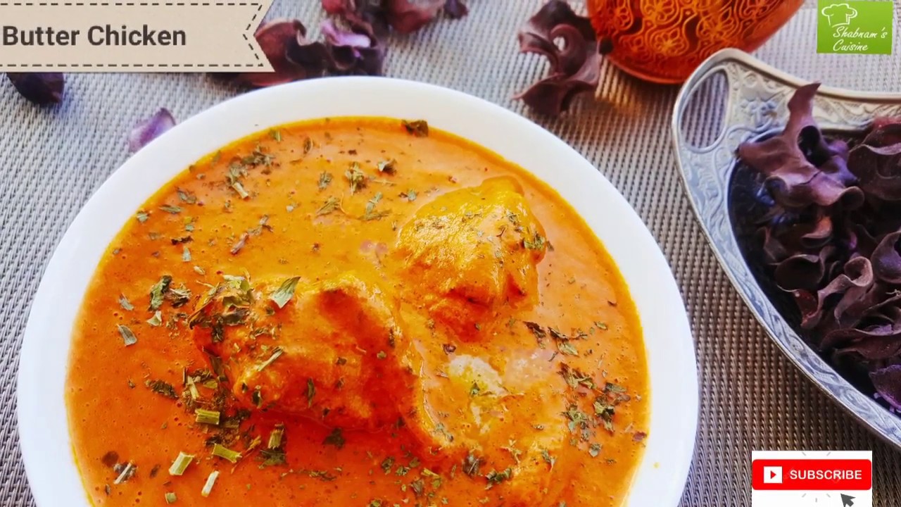 Low Fat Butter Chicken/Restaurant Style/ Easy & Quick/ Chicken Gravy