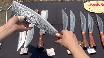 #dao_phúc_sen (26/3/2022) #dao_đi_rừng #dao_mèo xưởng rèn Lương Công Zalo Minh Đức 0344210967