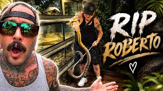 I made my NEW CAMERA GUY handle MY MEANEST SNAKE 🫣😝