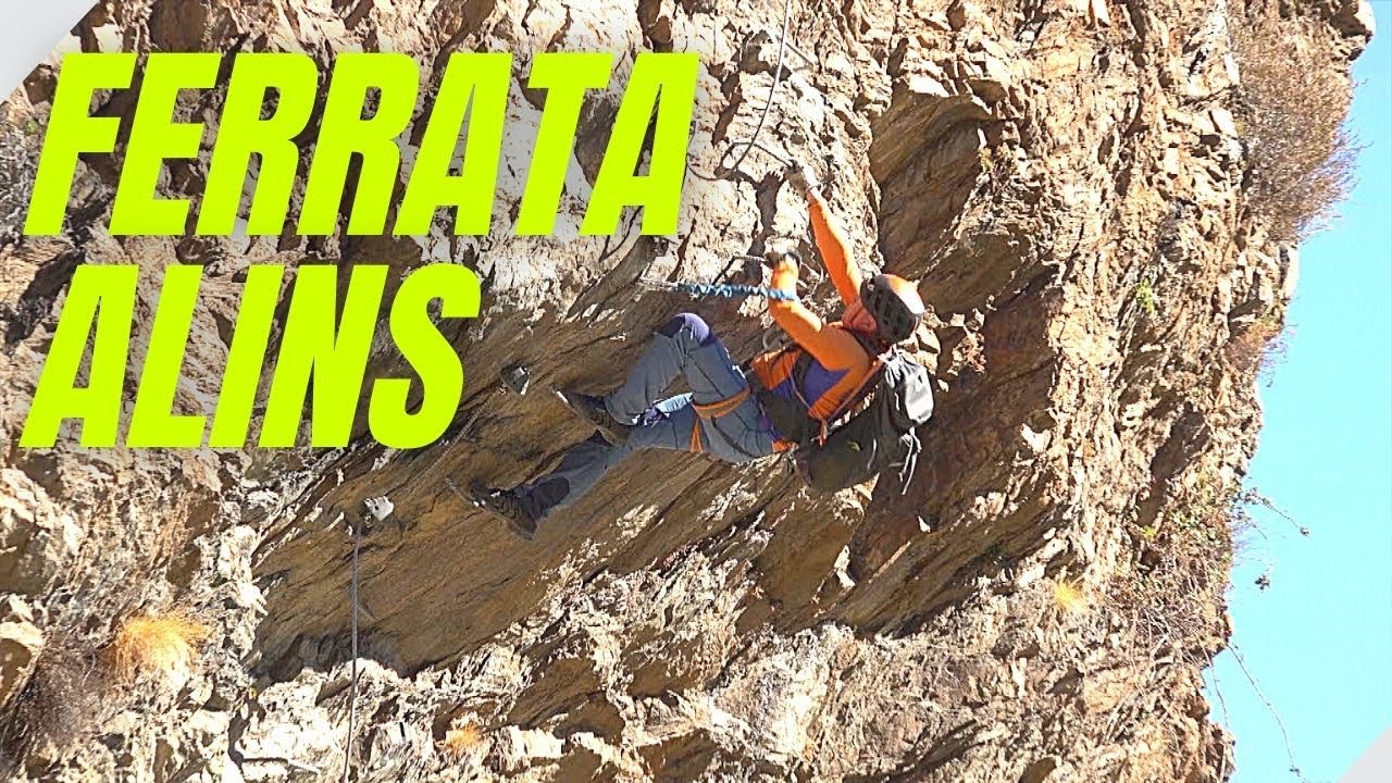 VÍA FERRATA de ALINS - PUENTE al VACÍO | Vía Ferrata