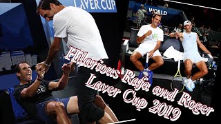 Hilarious Fedal Moments l Laver Cup 2019