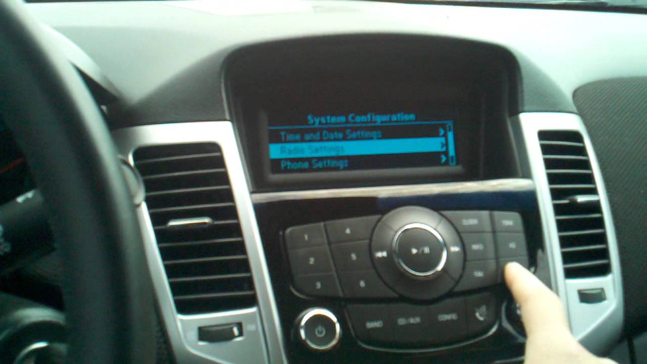 Chevy Cruze radio issues 1 20110625 YouTube