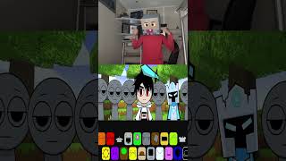 MAKING A SPRUNKI AZUYA SURYA IN MINECRAFT! BUT FROST DIAMOND IS STRONGER!