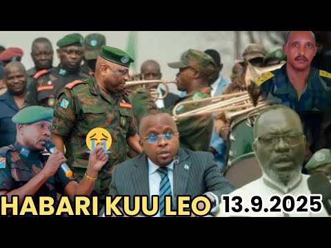 HERE ARE THE MAIN NEWS TODAY AFTER THE MEETING OF DELEGATES FROM KINSHASA THIS IS A BREAKIN