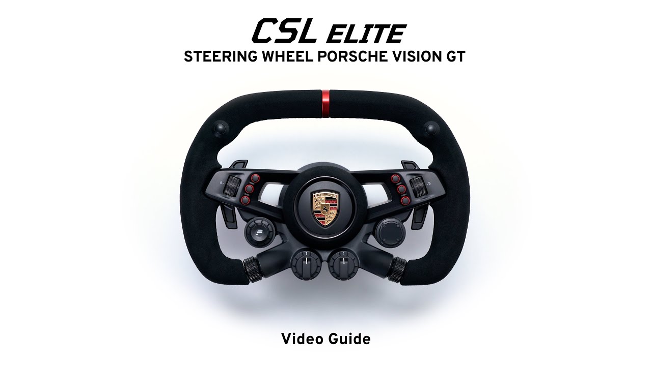 Como configurar o volante Fanatec Porsche Vision GT | Fanatec