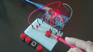 Push Button LED Control with Arduino Uno 🔴 | Arduino Tutorials