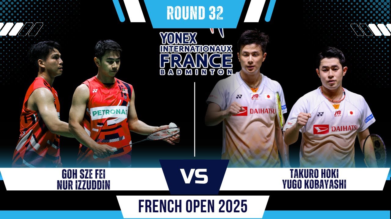 AMAZING! GOH Sze Fei/Nur IZZUDDIN vs Takuro HOKI/Yugo KOBAYASHI | YFO 2025 Badminton