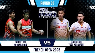 AMAZING! GOH Sze Fei/Nur IZZUDDIN vs Takuro HOKI/Yugo KOBAYASHI | YFO 2025 Badminton