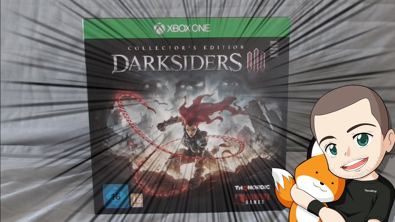 Ausgepackt! Unboxing Darksiders III Collector's Edition