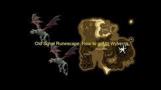 Old School Runescape: How to get to Wyverns Quickly