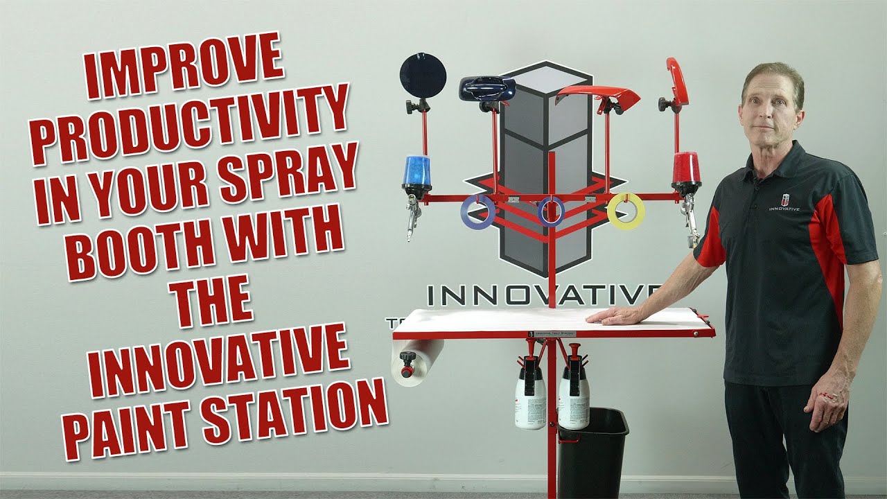 The Paint Station Paint Booth Table by Innovative Tools YouTube