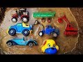 Fine Toys Construction Vehicles for Kids Under The Mud - Excavator Dump Truck Wheel Loader