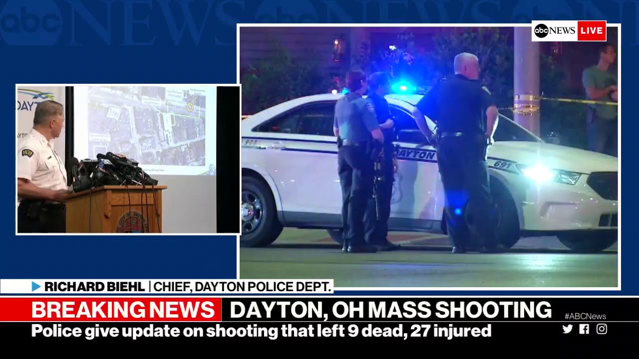 Dayton, Ohio shooting: Police give update on overnight shooting | ABC News