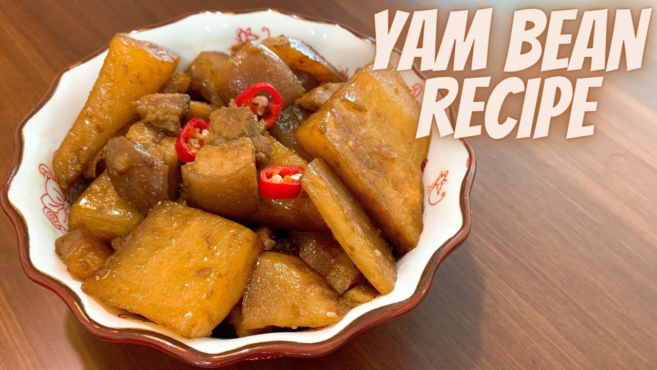 YAM BEAN RECIPE SENGKUANG RECIPE HOW TO COOK JICAMA HOW TO COOK