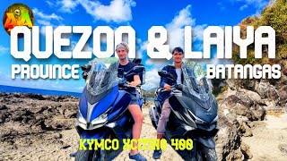 Quezon Province & Laiya Beach on our Kymco Xciting 400 I Incredible Moto Expedition!