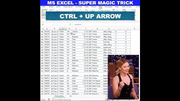 #EXCEL MAGIC TRICKS 😊👌 MOUSE DOUBLE CLICK TRICK | KEYBOARD SHORTCUT KEY #shorts #shortsvideo