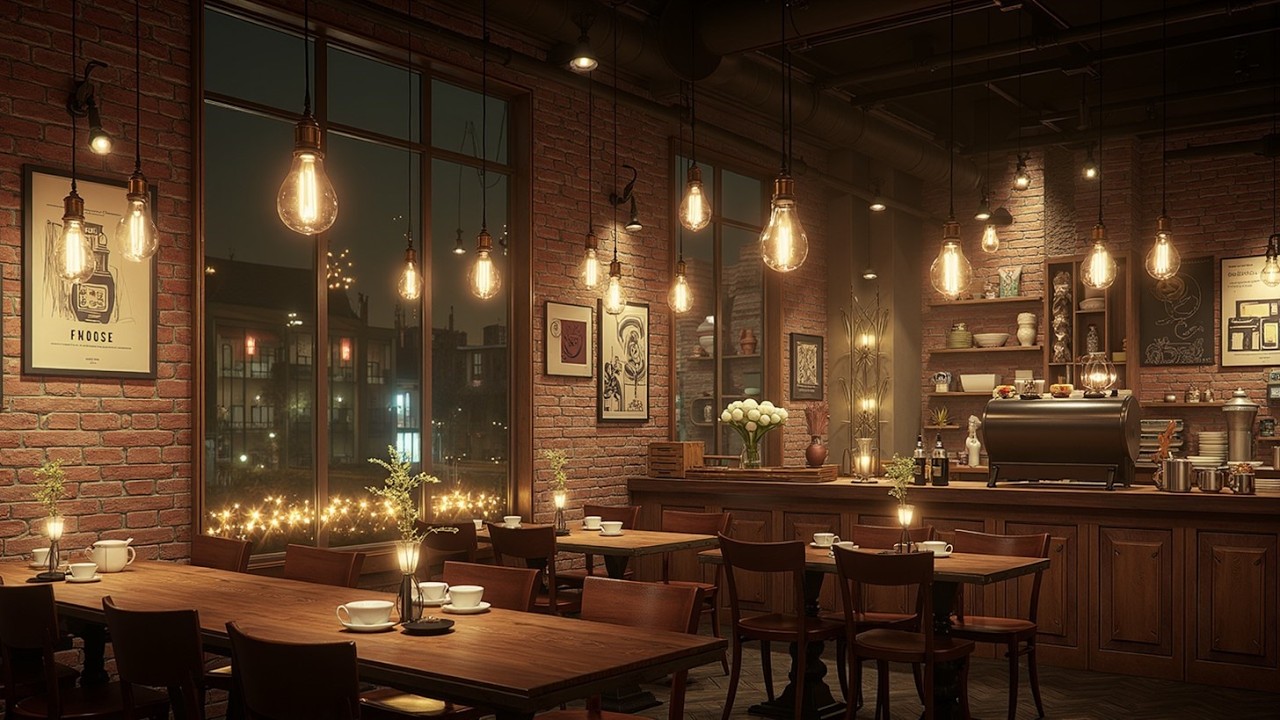 Приятный джаз для ночного отдыха и атмосферы кафе | Атмосфера кофейни