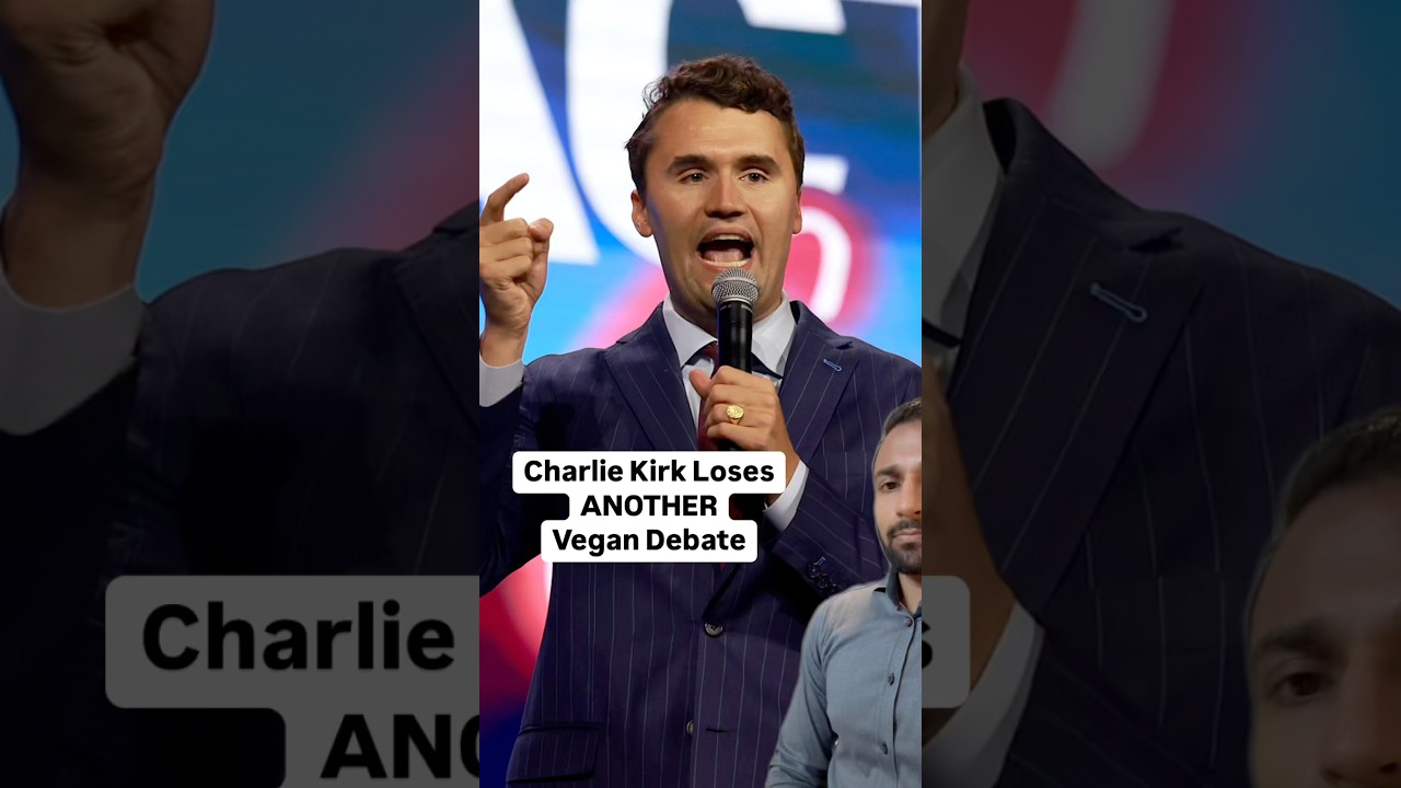 Чарли Кирк проигрывает еще одни дебаты о веганстве 