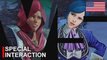 【KOF XV】NAJD vs ELISABETH ► Story Special Interaction English Mod