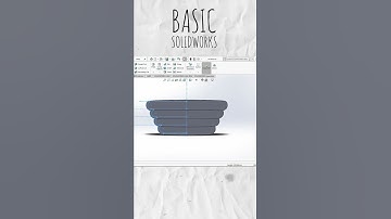 Easy to learn and use Solidworks #RevolvedBossBase