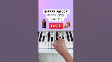 Thumbnail of Taste - Sabrina Carpenter (Part 1) (Easy Piano Tutorial) #pianotutorial #pianobeginner