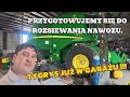 TYGRYS JUŻ W GARAŻU !!! PRZYGOTOWUJEMY SIĘ DO ROZSIEWANIA NAWOZÓW.