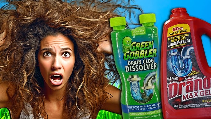  Green Gobbler Drain Clog Remover Powder PAC'S, 5 Drain Opening  Pacs & 5 Hair Drain Snake Tools