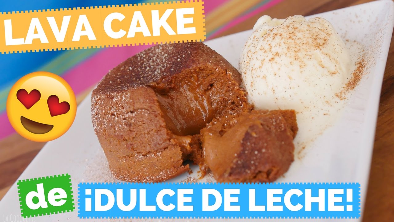 VOLCÁN DE DULCE DE LECHE (LAVA CAKE) - La Cooquette