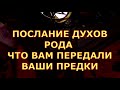 ПОСЛАНИЕ ДУХОВ РОДА ЧТО ПЕРЕДАЛИ ВАМ ПРЕДКИ #таротерапия#таролюбви#таросегодня#картытаро#тароонлайн