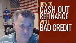 How to Refinance and Cash Out with Bad Credit | Mentorship Monday 100 