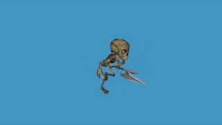 3D Skeleton Character