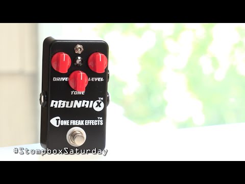 Stompbox Saturday No.67 : Abunai X (MOSFET overdrive pedal Review & Demo)