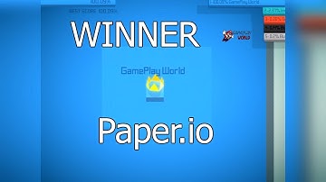 Paper.io Best Score IOS Android Voodoo Gameplay Video HQ