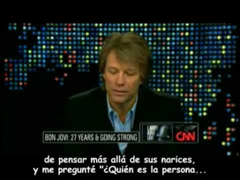 Jon Bon Jovi- Entrevista en Larry King Live Parte 1 (subtitulos español)