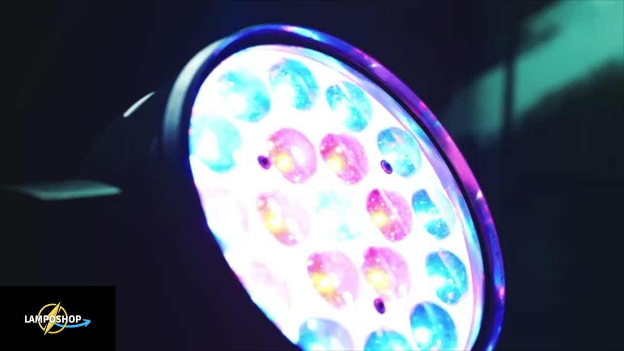 Testa  Mobile LED Aura Wash ZOOM RGBW 19x15W 4in1 DMX