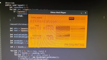 SimusPlayer test (modplayer)